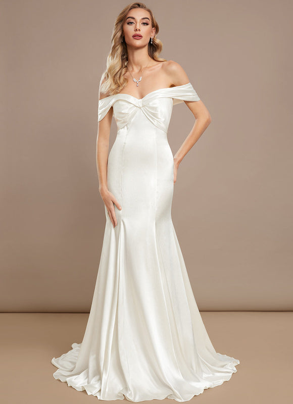 Robe de Soirée Satinée Sirène