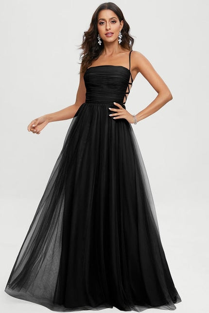 Robe de Soirée Tulle Sombre - gallery 2