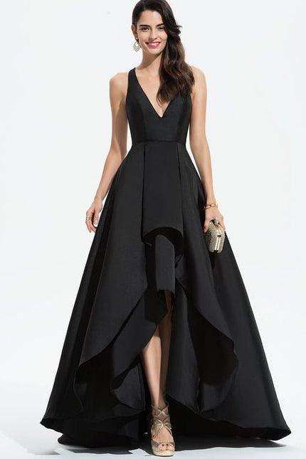 Robe Bustier Noire Longue De Soirée