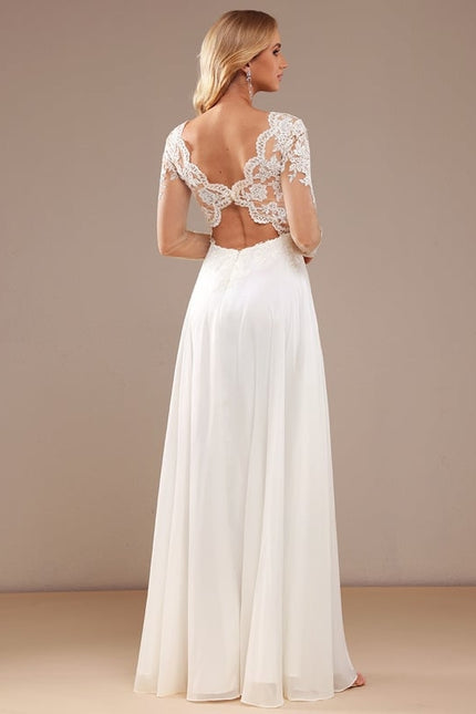 Robe De Mariée Soirée Blanche - gallery 2