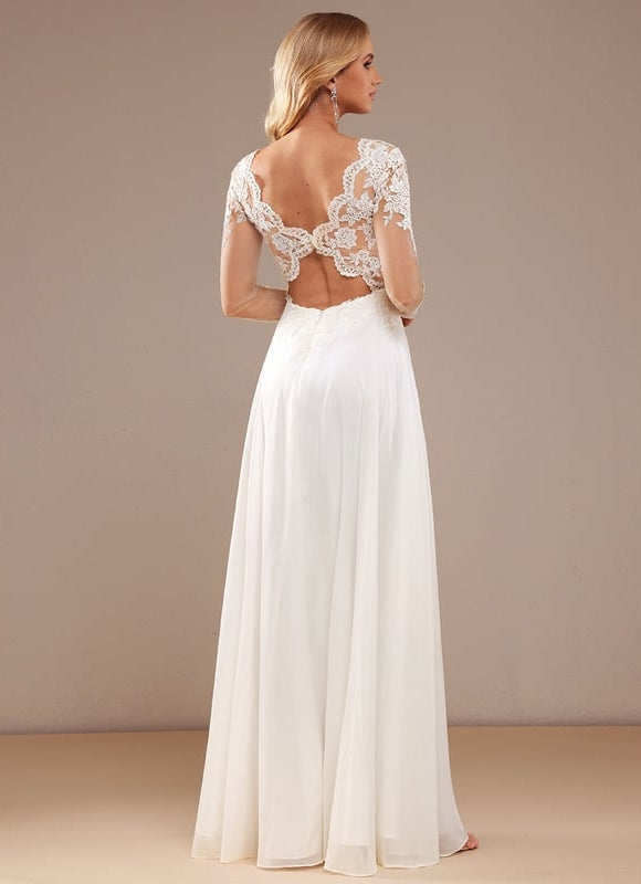 Robe De Mariée Soirée Blanche - gallery 2