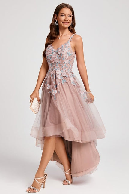 Robe de Soirée Aérienne Florale - gallery 3