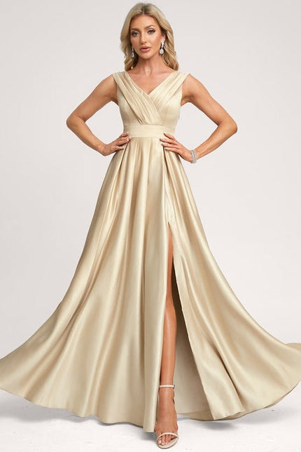 Robe de Soirée Satin Éclairée