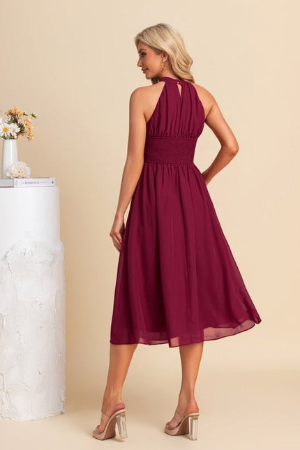 Robe de Soirée Chiffon Volante - gallery 1