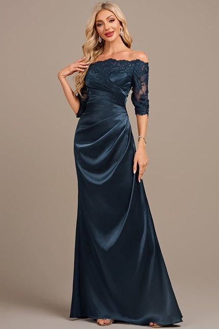 Robe de Soirée Chic Marine - gallery 3