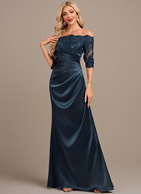 Robe de Soirée Chic Marine - gallery 3