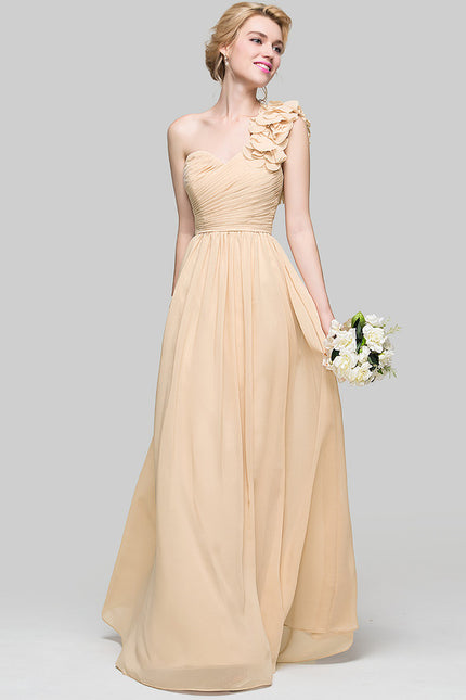 Robe de Soirée Chiffon Pétale