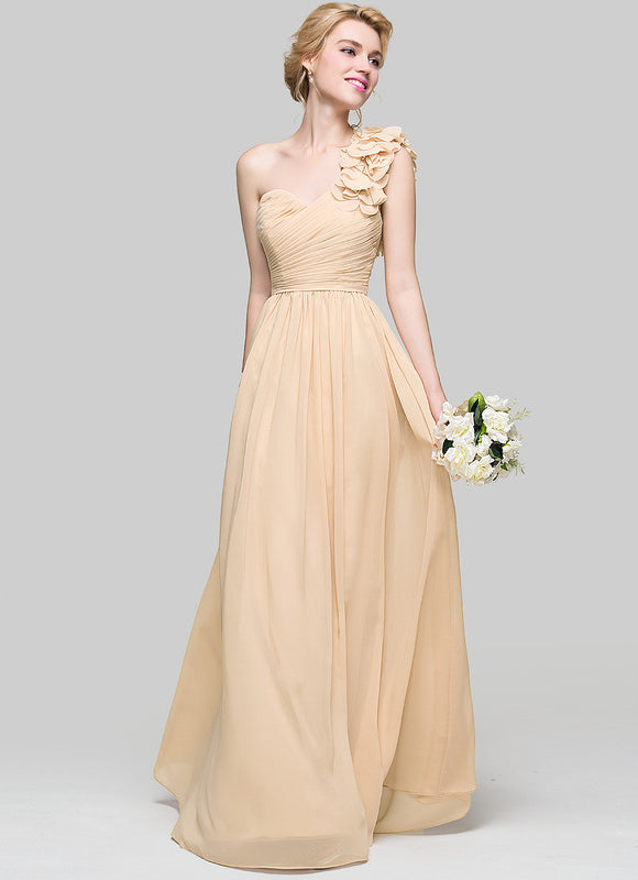 Robe de Soirée Chiffon Pétale