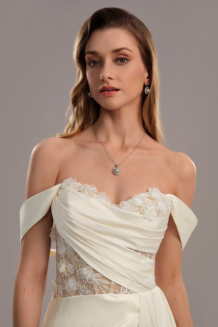 Robe de Soirée Satinée Couture - gallery 3