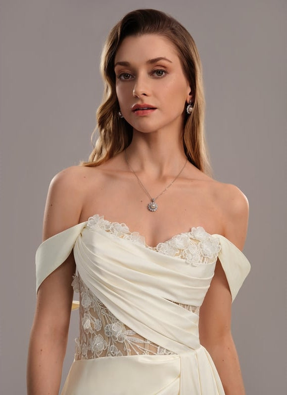 Robe de Soirée Satinée Couture - gallery 3