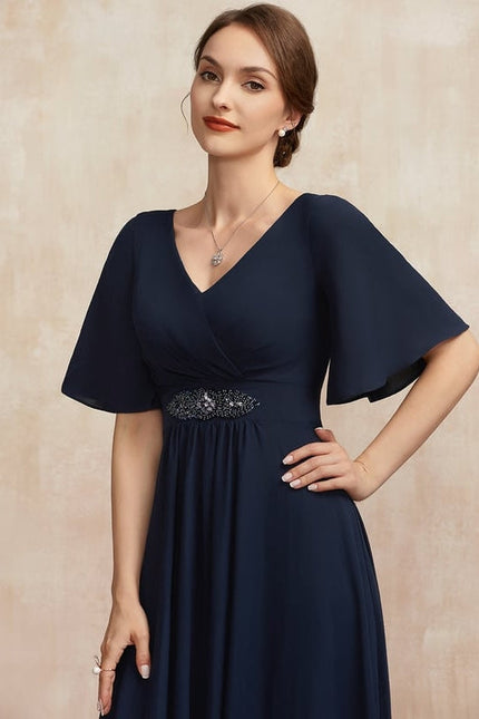 Robe de Soirée Nocturne Émeraude - gallery 1