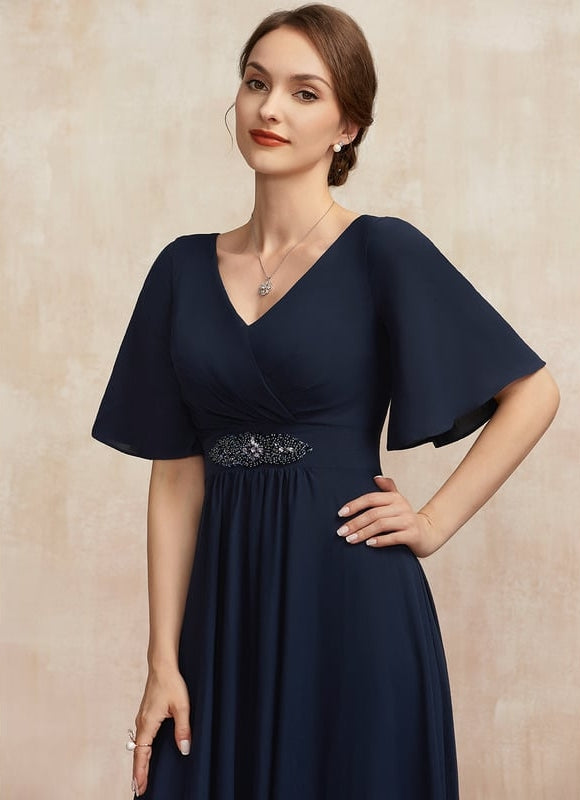 Robe de Soirée Nocturne Émeraude - gallery 1
