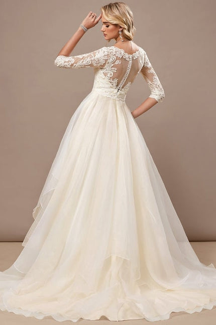 Robe de Soirée Nuageuse Élégante - gallery 5