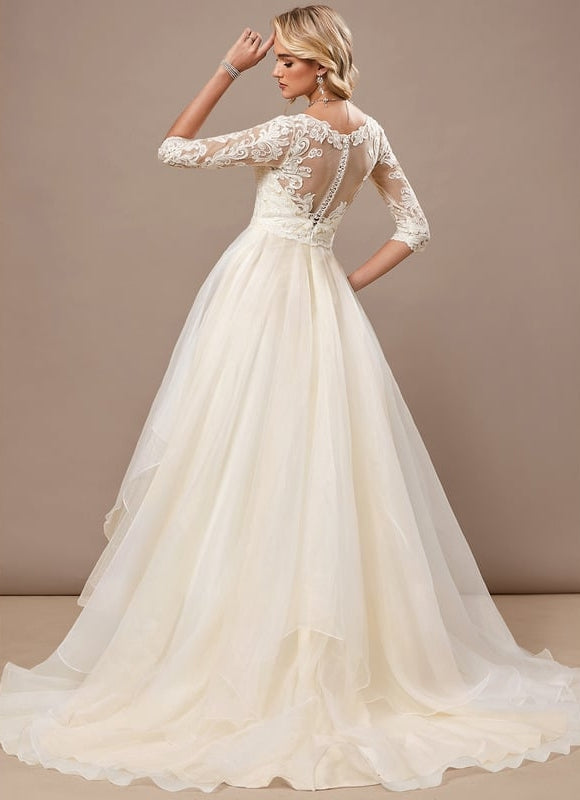 Robe de Soirée Nuageuse Élégante - gallery 5