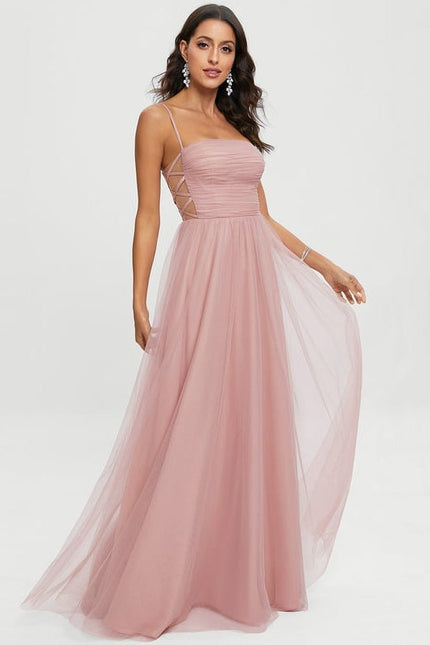 Robe de Soirée Tulle Sombre - gallery 7