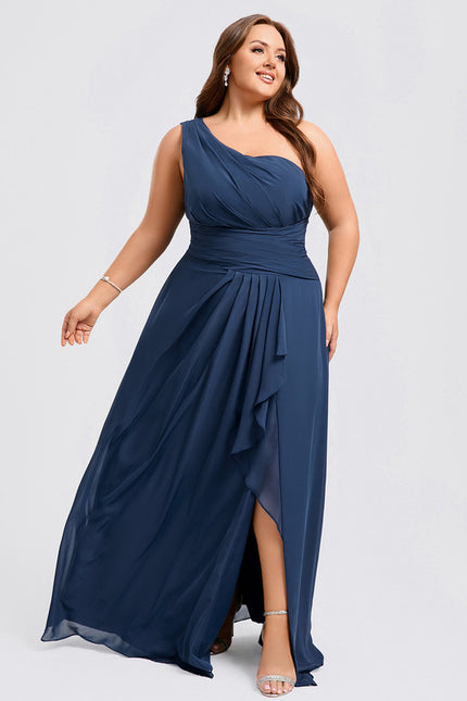 Robe de Soirée Asymétrique Fluide - gallery 8