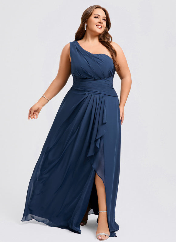 Robe de Soirée Asymétrique Fluide - gallery 8