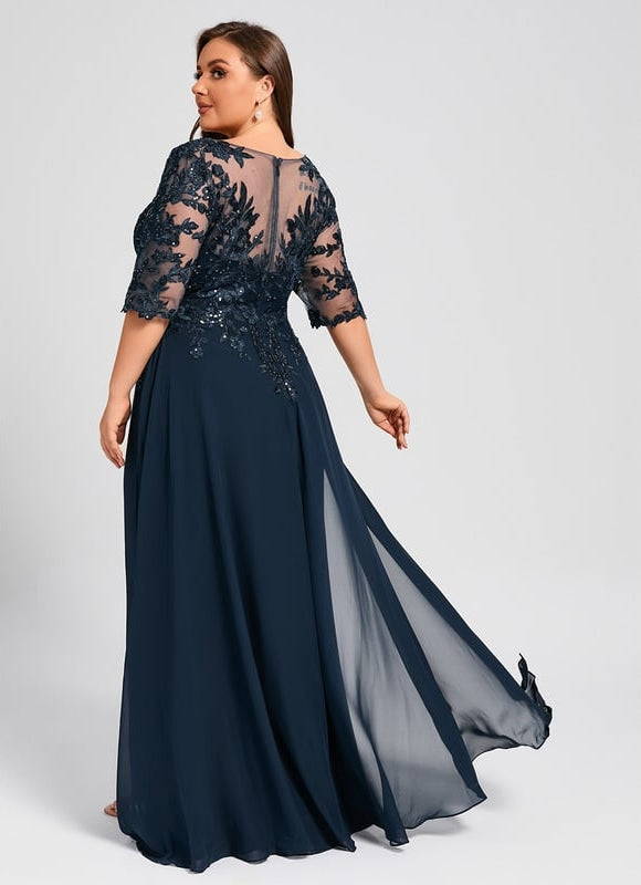 Robe de Soirée Velours Ébène - gallery 8