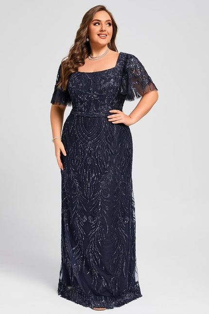 Robe de Soirée Éclat Marine - gallery 8