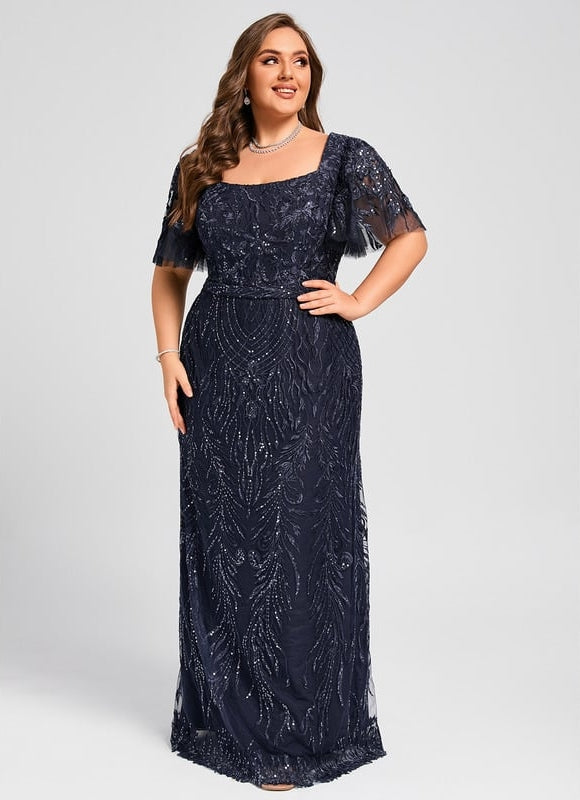 Robe de Soirée Éclat Marine - gallery 8