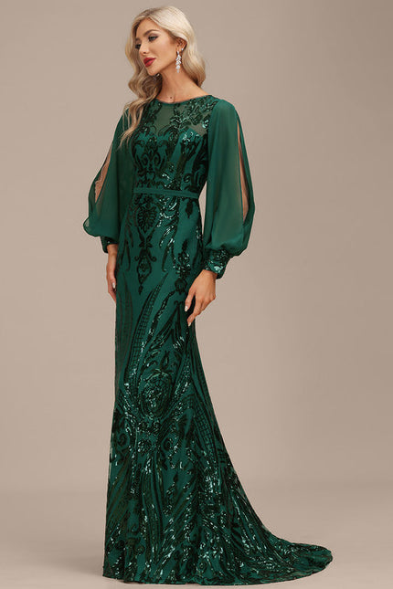 Robe de Soirée Luxe Émeraude - gallery 6