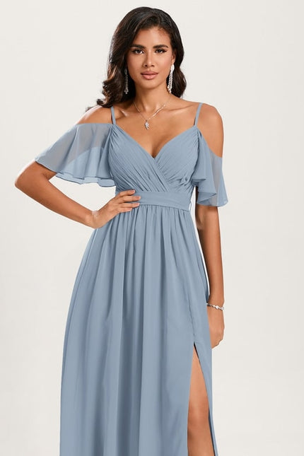 Robe de Soirée Légère Ciel - gallery 6