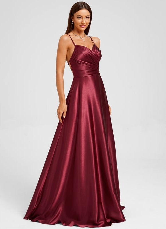 Robe de Soirée Bleue Élégante - gallery 4