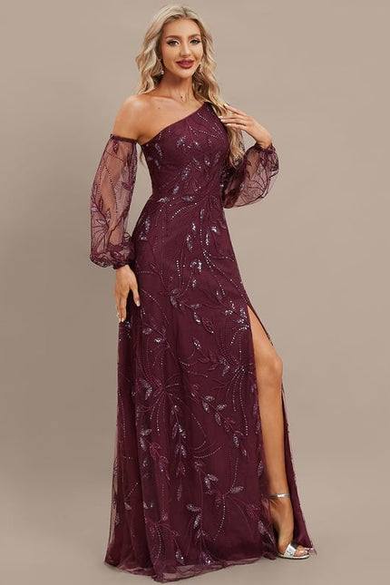 Robe de Soirée Étoile Pourpre - gallery 3