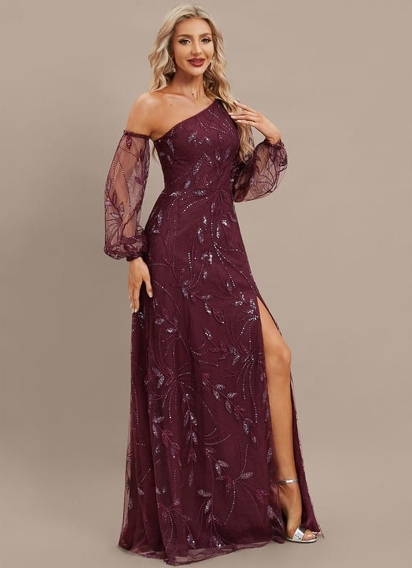 Robe de Soirée Étoile Pourpre - gallery 3