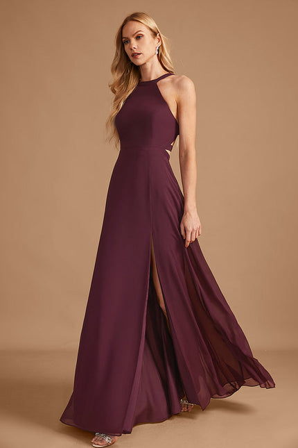 Robe de Soirée Élégance Pourpre - gallery 3