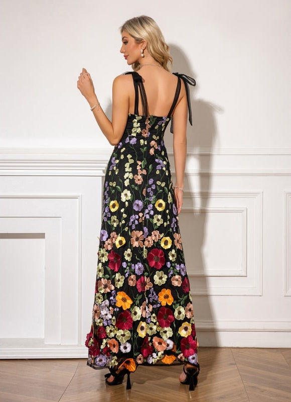 Robe de Soirée Florale Élégante - gallery 1