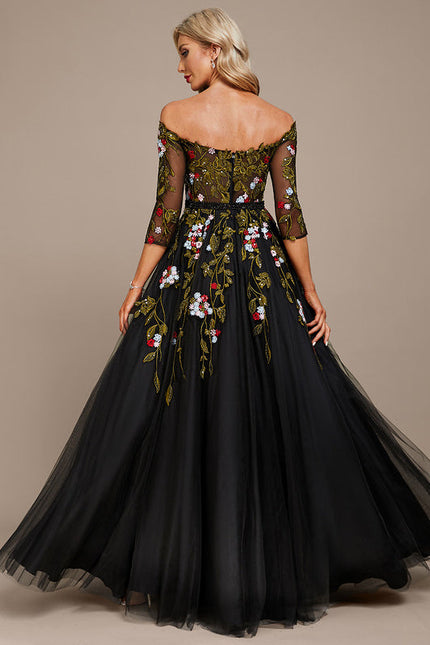 Robe de Soirée Jardin Nocturne Éthéré - gallery 6