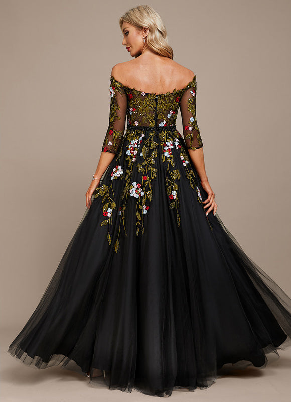 Robe de Soirée Jardin Nocturne Éthéré - gallery 6