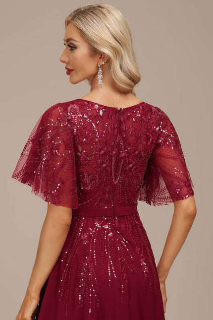 Robe de Soirée Élégance Marine - gallery 1
