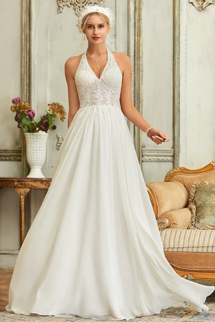 Robe de Soirée Éthérée Satinée - gallery 3