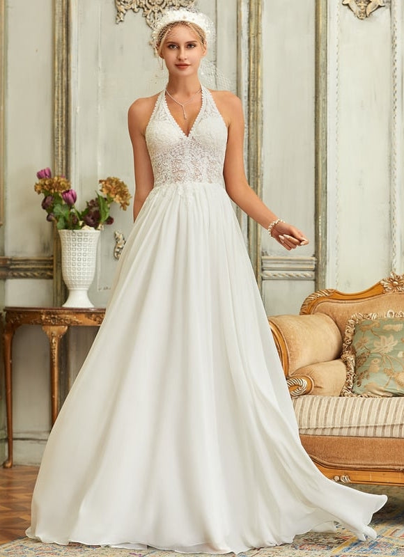 Robe de Soirée Éthérée Satinée - gallery 3
