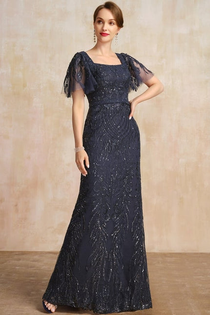 Robe de Soirée Éclat Marine - gallery 4