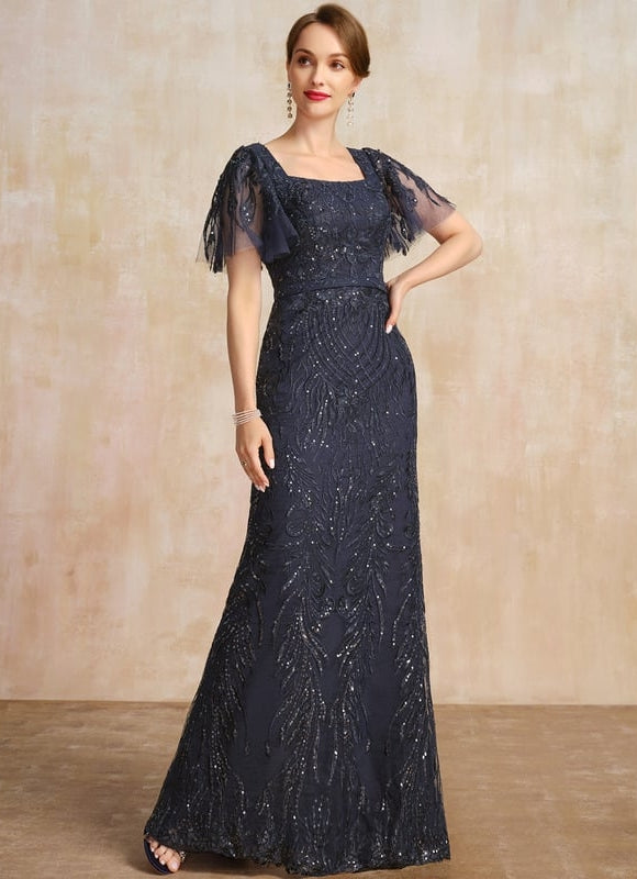 Robe de Soirée Éclat Marine - gallery 4