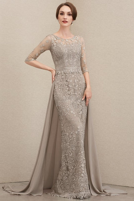 Robe de Soirée Élégance Sable - gallery 4