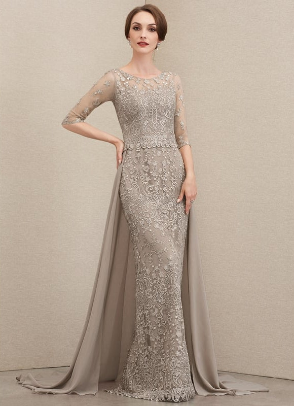 Robe de Soirée Élégance Sable - gallery 4