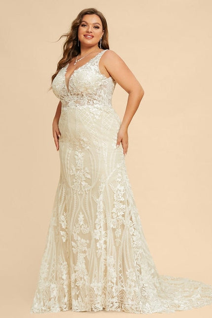 Robe de Soirée Sirène Tulle - gallery 6