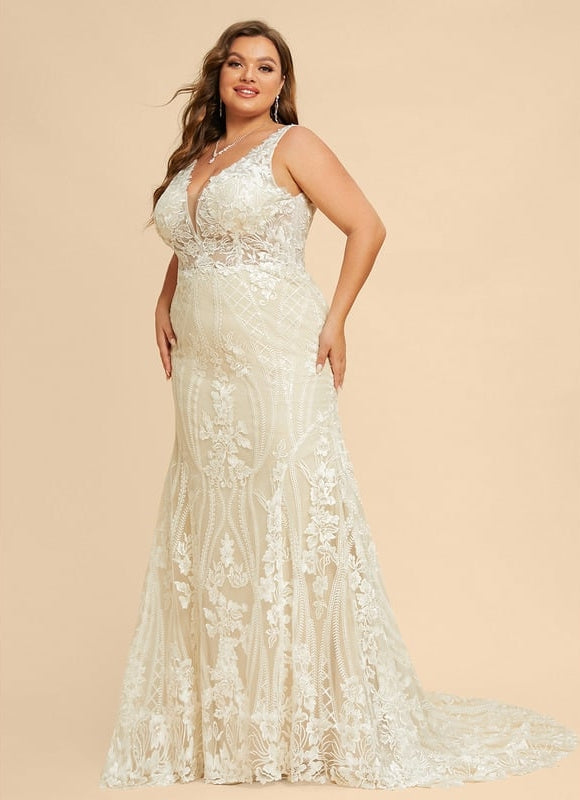 Robe de Soirée Sirène Tulle - gallery 6