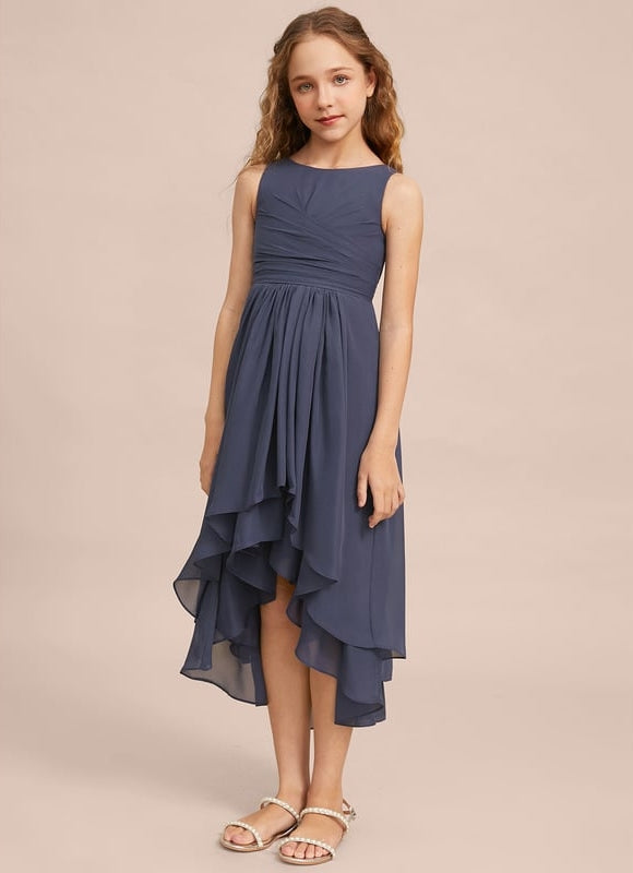Robe de Soirée Mousseline Junior - gallery 4