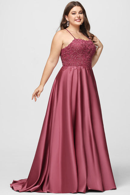 Robe De Soirée Perlée Strass - gallery 8
