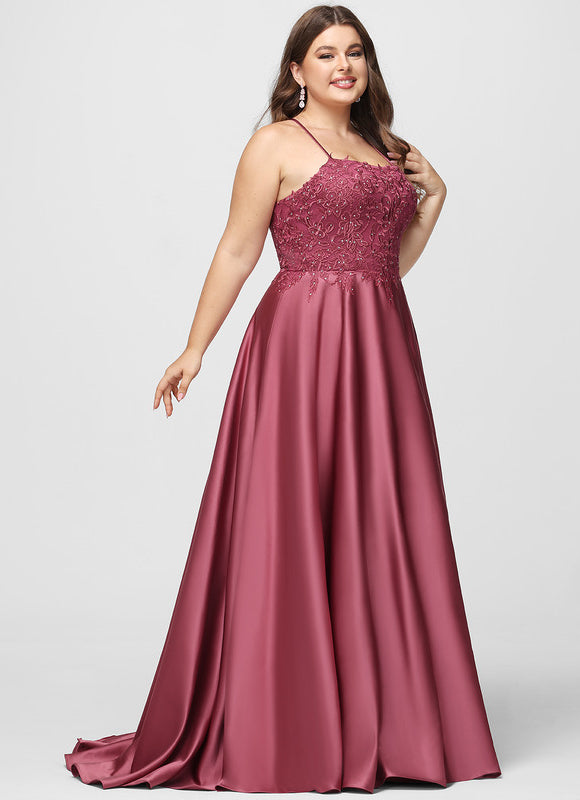 Robe De Soirée Perlée Strass - gallery 8