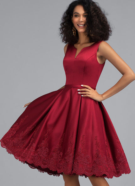 Robe de Soirée Aube Écarlate