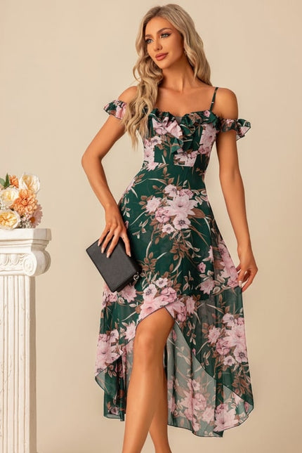 Robe de Soirée Florale Éthérée - gallery 4
