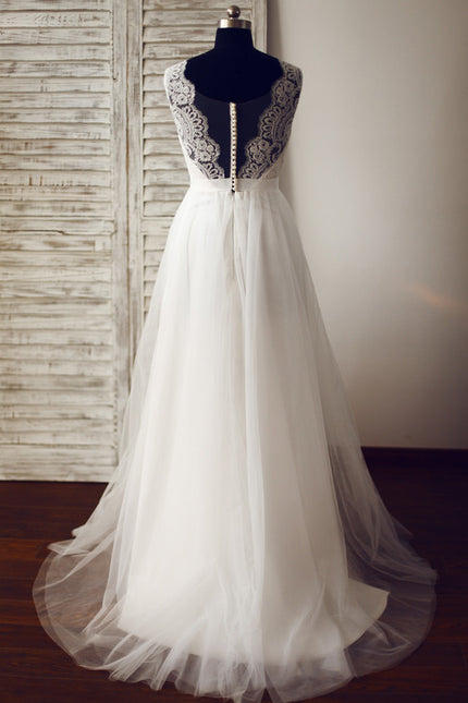 Robe de Soirée Élégance Tulle Flottant - gallery 2