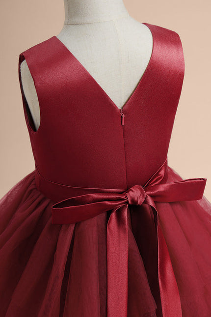 Robe de Soirée Rouge Cascade - gallery 2