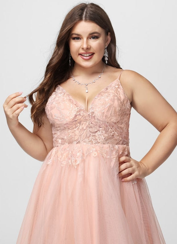 Robe de Soirée Rêve Rosé Éthéré - gallery 7